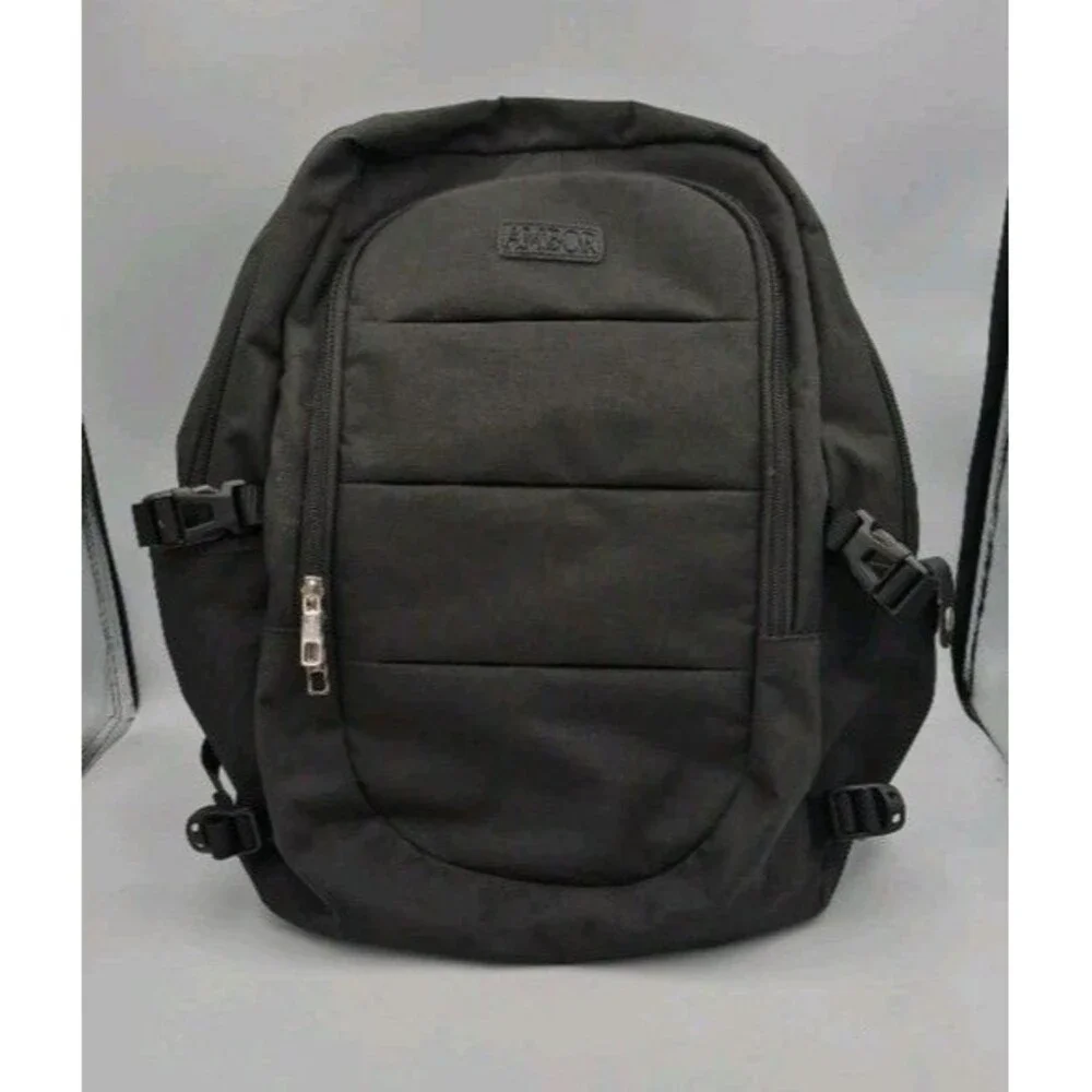 Ambor Black Computer Large Backpack Nice, Good Condition